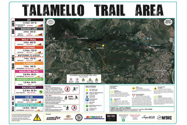 Talamello Trail Area