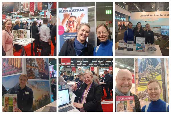 Travel fair in Helsinki
